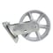 Vestil Semi Steel Swivel Caster 6 In. x 2 In. 1,200 Lb. Capacity Silver CST-VE-6X2MA-S - alternate 5